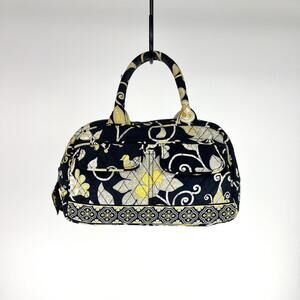 Vera Bradley Women's Black grey and yellow Multi Bag